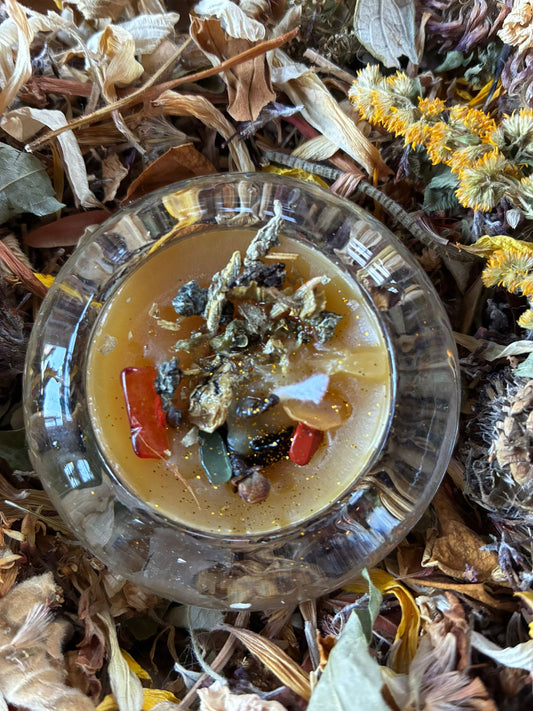 🕯️ Lotus Align: De Kaars van Chakrabalans, Vrouwelijke Heling & Innerlijke Rust