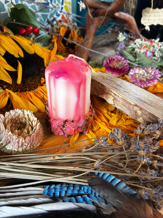 🕯️ Magische Krachtkaarsen – Handgemaakt met Ziel & Ritueel 🌕
